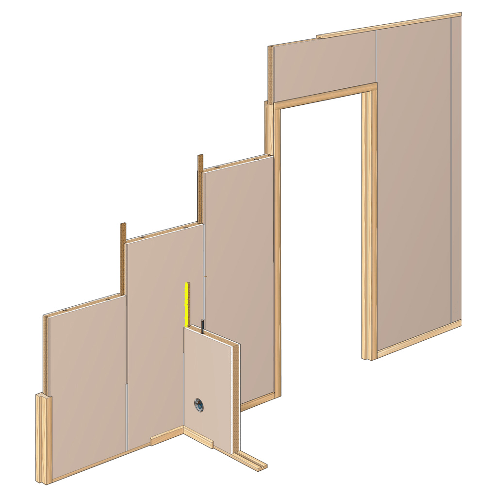 Faay halve veren zijaansluiting 300cm 10st VP54/VP70